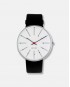 Arne Jacobsens Bankers Clock watch dia 40 mm - design 1971