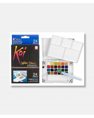 Koi water color sketch box 24