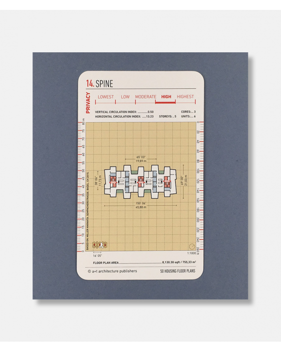 50 Housing Floor Plans (Cards)