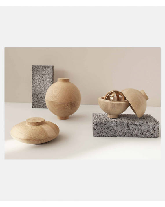 Wooden Sphere oak