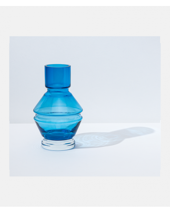Raawii Relæ vase lille Aquamarine Blue