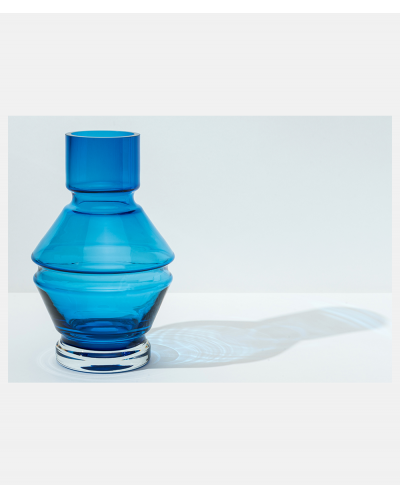 Raawii Relæ stor vase Aquamarine Blue