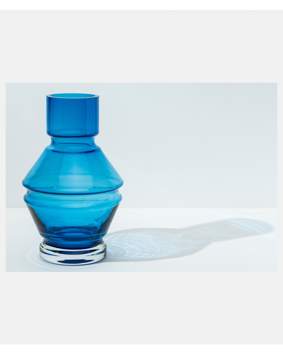 Raawii Relæ stor vase Aquamarine Blue