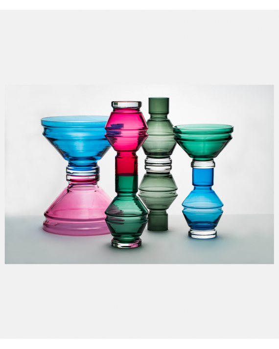 Raawii Relæ vase lille Bristol Green