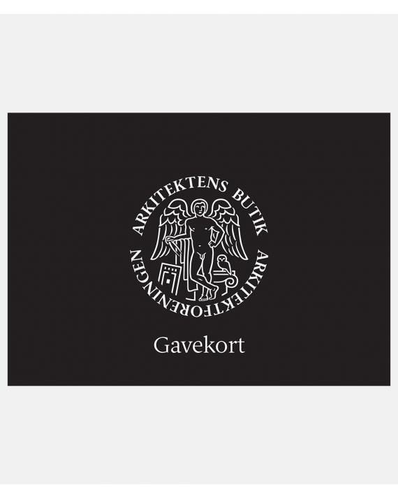 Gavekort værdi 800 kr. Arkitektens Butik