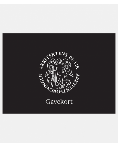 Gavekort værdi 2000 kr. Arkitektens Butik