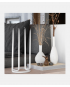 Gemini Candle Holder - White