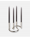 Gemini Candle Holder Steel - Peter Karpf 1965