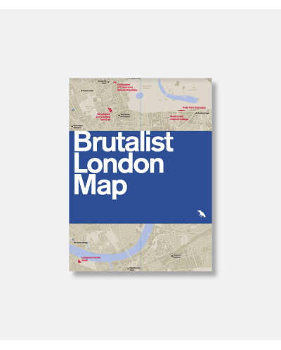 Brutalist London Map