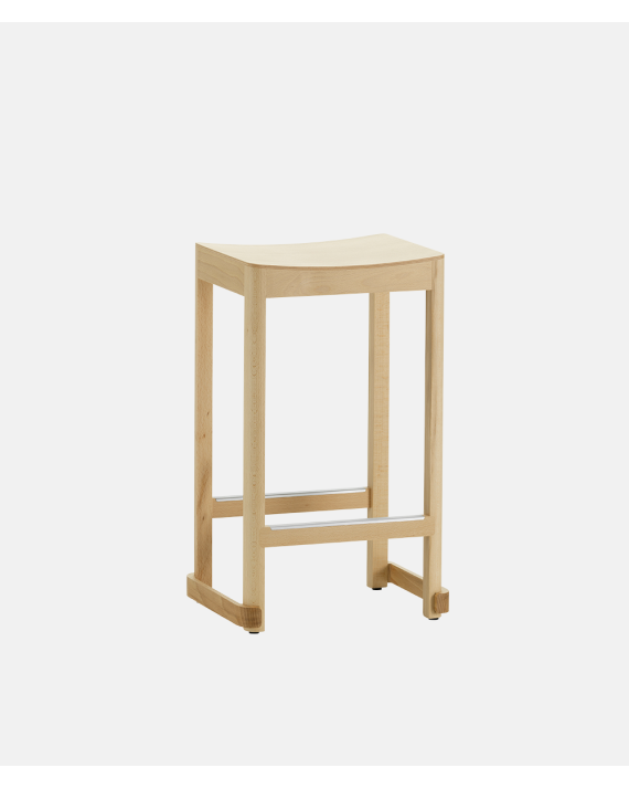 Artek - Atelier Bar Stool 65 cm lacquered beech