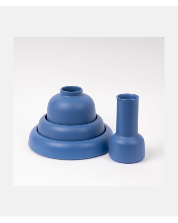 Raawii - Omar Sosa - Omar vase - electric blue