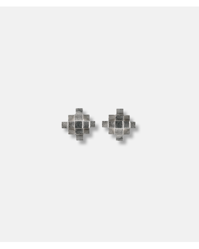 Andes Cross Ear Studs - Silver - Design Sofie Lunøe