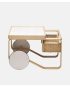 Tea Trolley 900 - white tiles - Design Alvar Aalto 1936