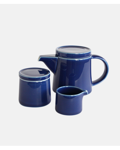 Japanese Teapot Blue - Hakusan M-Type Series