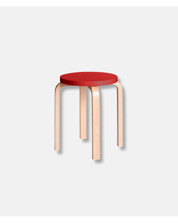 Artek - Alvar Aalto Stool 60 Red