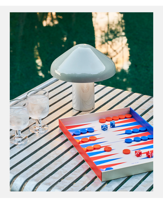 Pao Portable Lamp cool grey - design Naoto Fukasawa