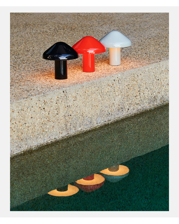 Pao Portable Lamp cream white - design Naoto Fukasawa