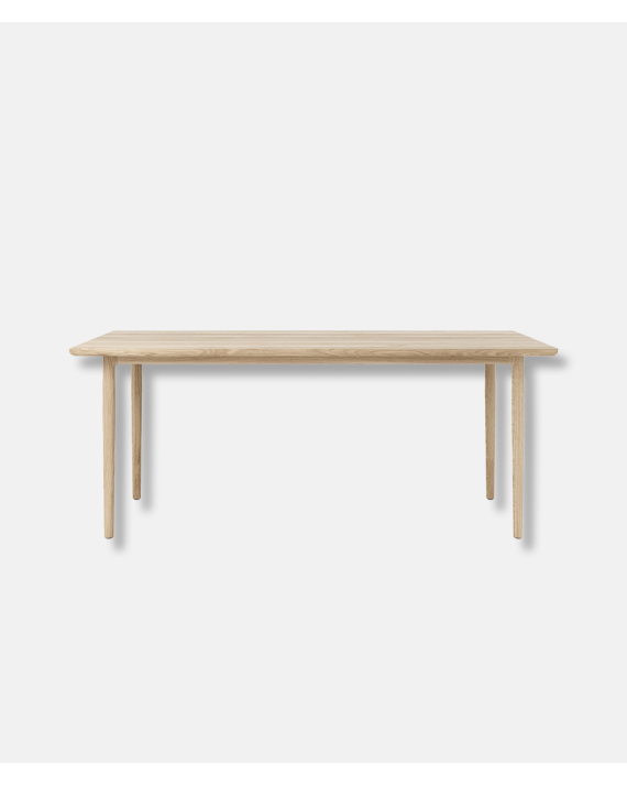 ARV Rectangular table, White oiled oak