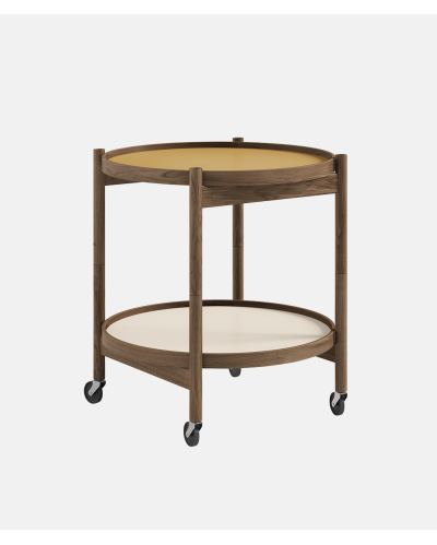 Bølling tray table 50 oak oiled, Clay - Cognac