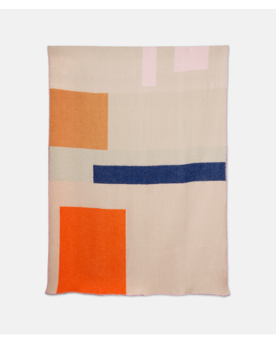 Bauhaused 2 Wool Blanket By Sophie Probst & Michele Rondelli