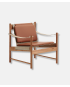 HB Lounge Chair - Cherry Oiled, Cognac Leather