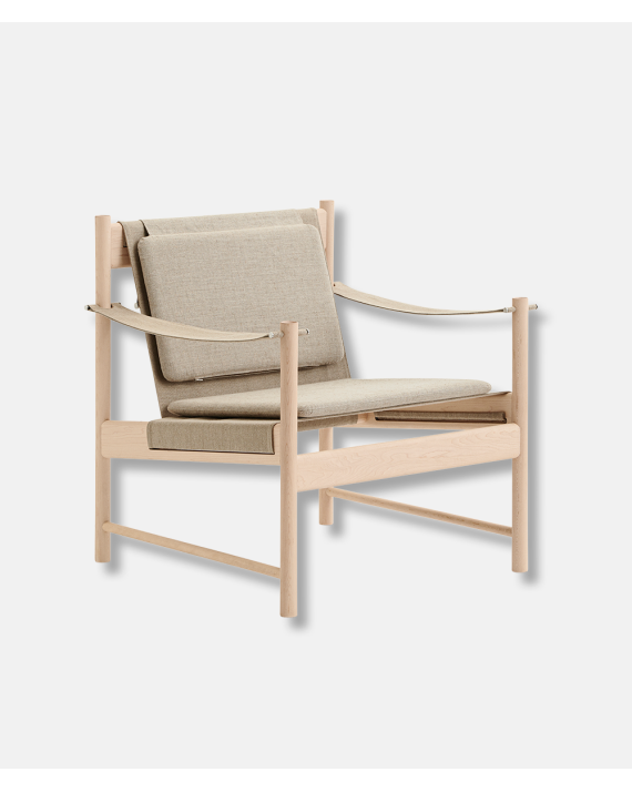 HB Lounge Chair - Maple Oiled, Canvas