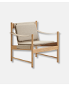 HB Lounge Chair - Oak Oiled, Canvas - Design Hans Bølling