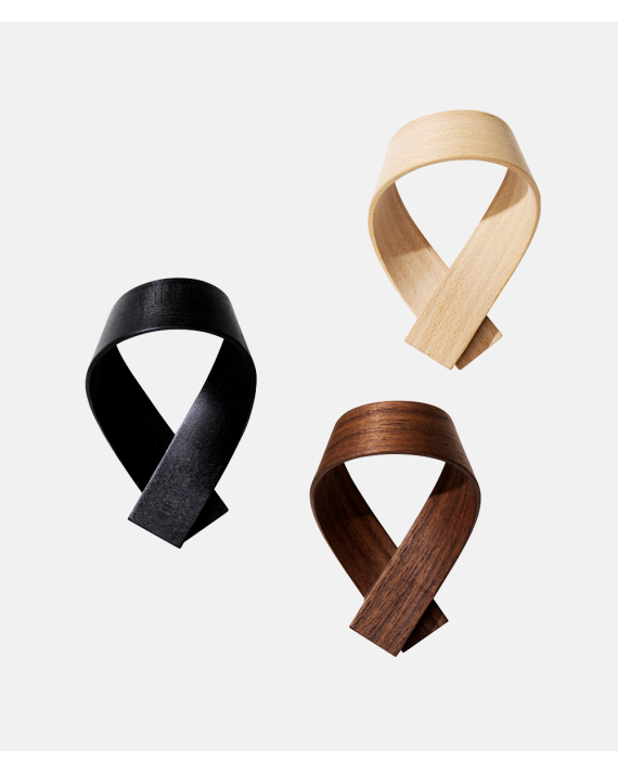 Ribbon Coat Hook design Akiko Kuwahata