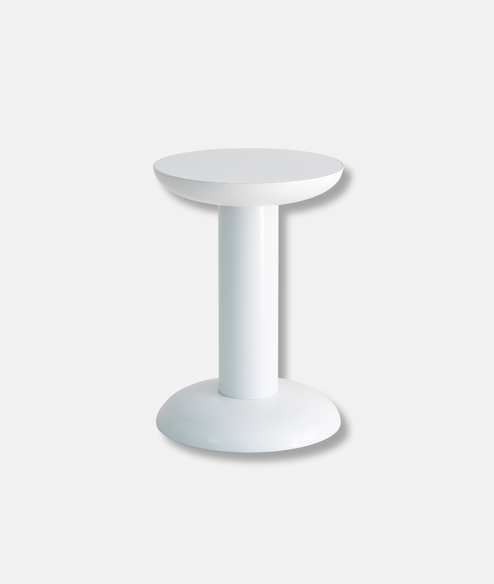 Raawii - Thing Stool Table - White - George Sowden - Arkitektens Butik