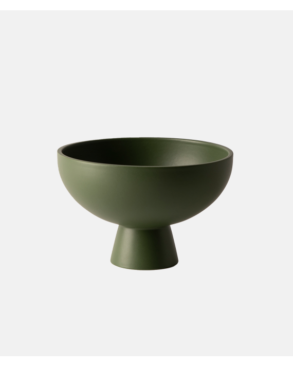 Raawii - Strøm Bowl Large - Deep Green