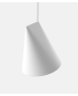 Ceramic Pendant -Wide - White - Design Moebe