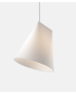 Ceramic Pendant -Wide - White - Design Moebe