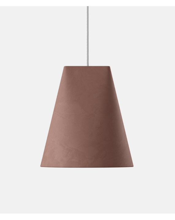 Ceramic Pendant - Terracotta - Wide - Design MOEBE