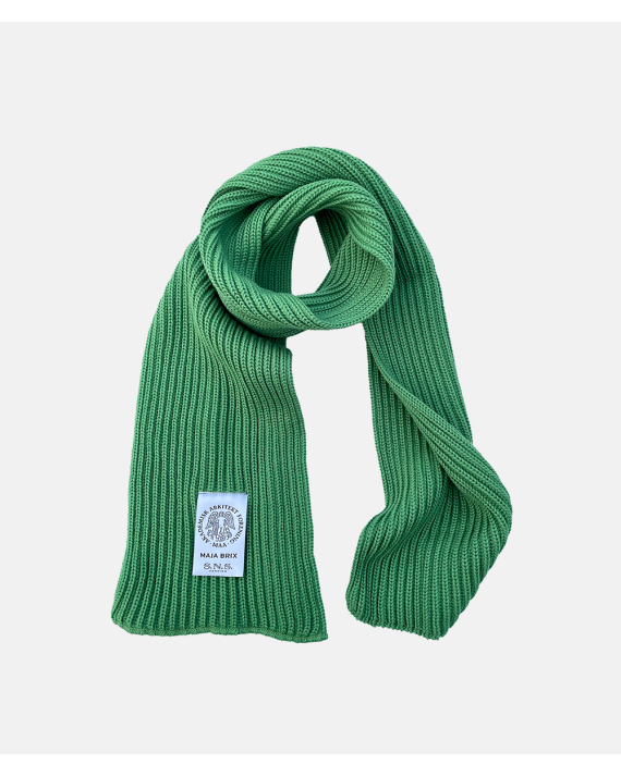 SNS Herning Wool Scarf Clear Green Design Maja Brix