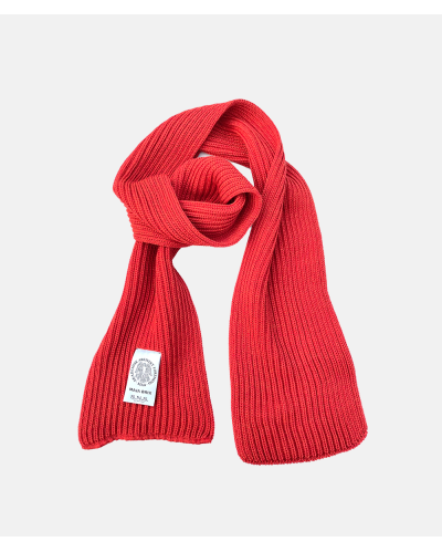 SNS Herning Wool Scarf Deep Orange Design Maja Brix