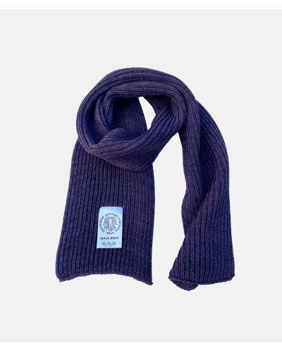 SNS Herning Wool Scarf Pale Purple Melange Design Maja Brix