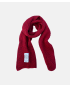 SNS Herning Wool Scarf Reddish Brown With Black Design Maja Brix