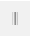 Moebe Tube Pendant Small – Brushed Aluminium