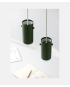 Moebe Tube Pendant Small – Pine Green