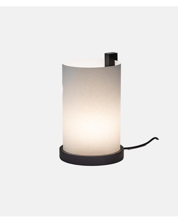 ENSO Table Lamp - Black Stained Matt Lacquer - Motarasu