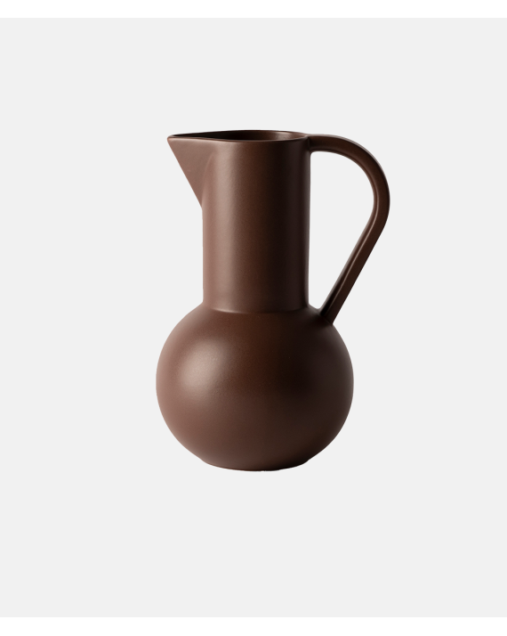 Raawii - Strøm Jug Large - Chocolate