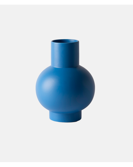 Raawii Strøm Stor Vase - Electric Blue