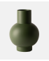 Raawii Strøm XL Vase - Deep Green