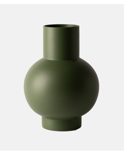 Raawii Strøm XL Vase - Deep Green