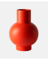 Raawii Strøm XL Vase - Strong Coral