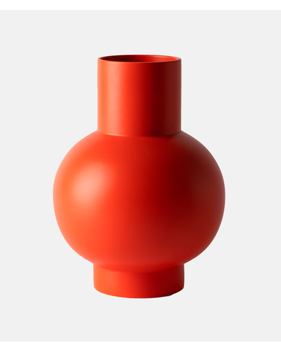 Raawii Strøm XL Vase - Strong Coral