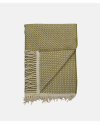Røros Tweed Mello Throw - Leaf Green - Skogstad & Wærnes