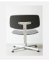 Raawii ARBA Lounge Chair - Light Grey Base / Anthracite Shell