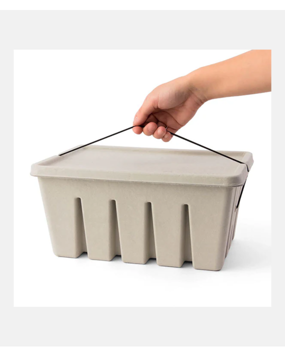 Midori PS Post Card & Tool Box In Pulp - Grey