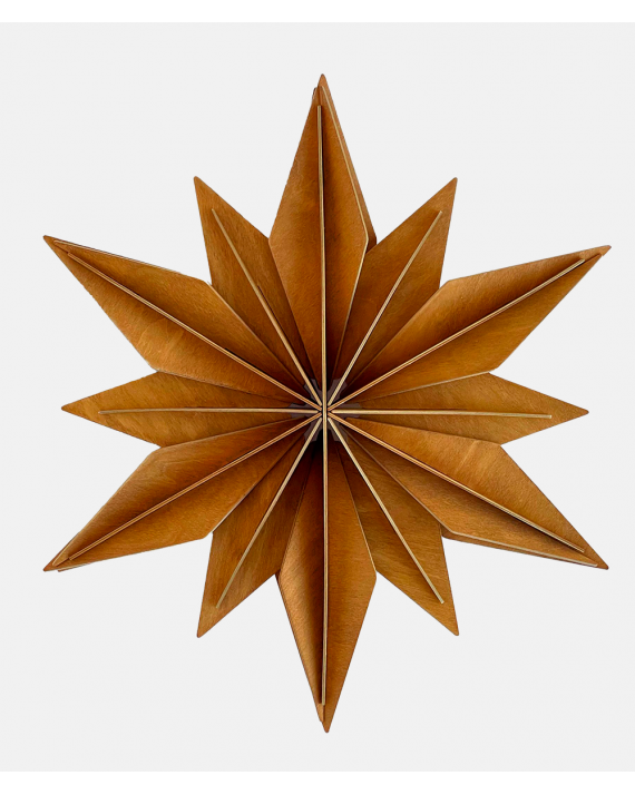 Lovi Decor Star - Cinnamon Brown - 48 cm